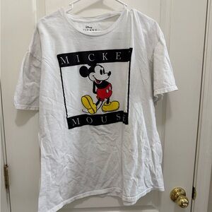 Disney Mickey Mouse White T-Shirt